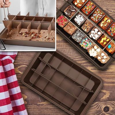 Backbleck mit Trennwänden | BAKESLICE