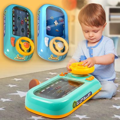 Spielzeug zum Fahren mit einem Lenkrad | VROOMER