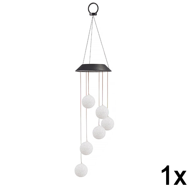 1x Solar-LED-Hängeleuchte für den Garten | AURAWIND